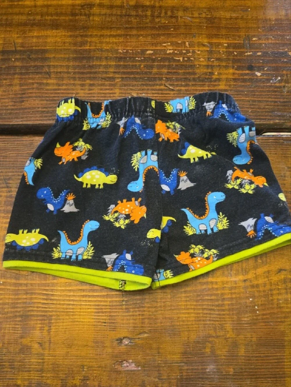 Garanimals White & Black Dinosaur Onesie and Shorts Set